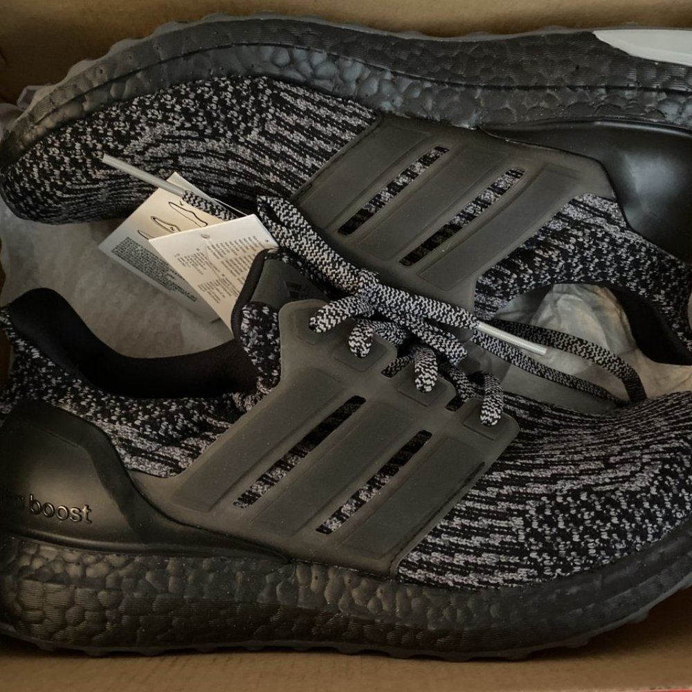 Adidas ULTRABOOST 3.0 Triple Black BA8923 SZ 7